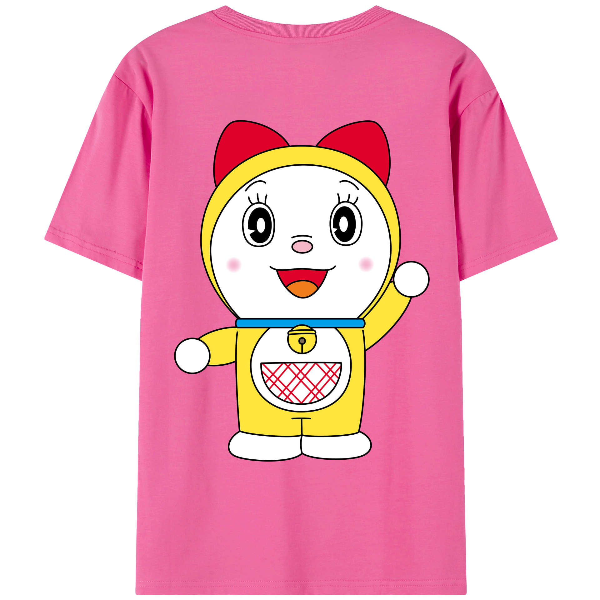 （画像用） ドラえもん ドラミ Doraemon Dorami レディース半袖Tシャツ(バックプリント)